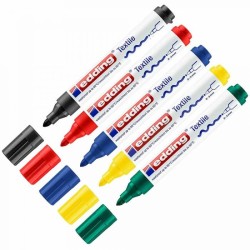 Set Retoladors Tèxtils Edding