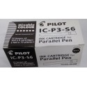 Caja Cartuchos Negros Pilot Recambio