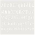 Plantilla Stencil 20x30