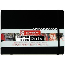 Sketch Book Dots Art...