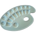 Paleta 17pous Plàstic Ovalada Talens 24x15