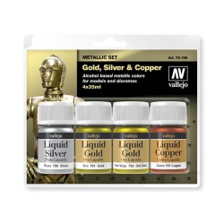 Set Liquid Gold Vallejo...