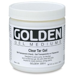 Clear Tar Gel Golden
