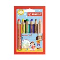 Set Lápices Woody Stabilo 3 en 1
