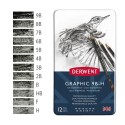 Sets 12 Llapis Grafit Graphic Derwent