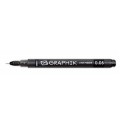 Graphik Line Marker Black Derwent