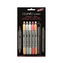 Set Copic Ciao 5+1 Tons Pastel
