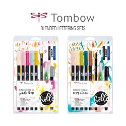 Set Lettering Blended Tombow
