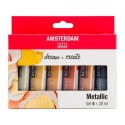 Set Acrílicos Amsterdam Tubo 20 mL