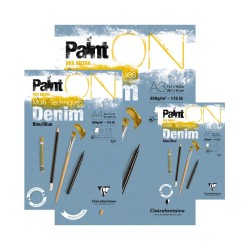 Bloc Paint'On Denim Bleu...
