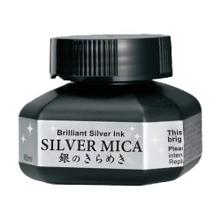 Tinta Silver Mica Kuretake