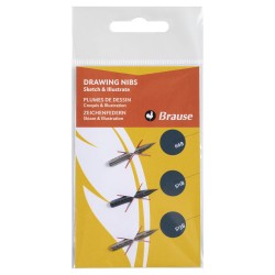 Bíster Brause 3 Plumillas...