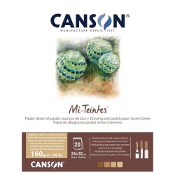 Bloc Canson Mi-Teintes 160G...