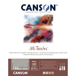 Bloc Canson Mi-Teintes 160G...