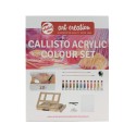 Set Óleo o Acrílico con Caballete Royal Talens