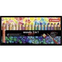 Set Stabilo Llapis Color Woody Arty Capsa Negra
