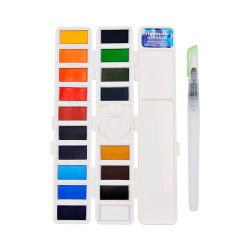 Paleta Acuarela Plegable 18...