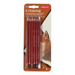 Set 6 Lápices Dibujo Derwent