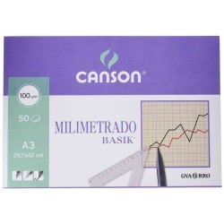 Bloc Milimetrado 50H Canson