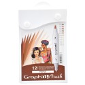 Set rotuladores alcohol Graph'it Brush