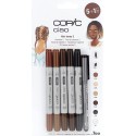 Set Retoladors 5+1 Tons Cabells Copic
