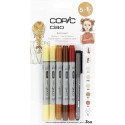 Set Retoladors 5+1 Tons Cabells Copic