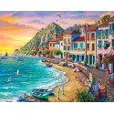 Set Bastidor Pintar Por Números 40x50cm