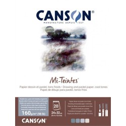 Bloc Canson Mi-Teintes 160G...