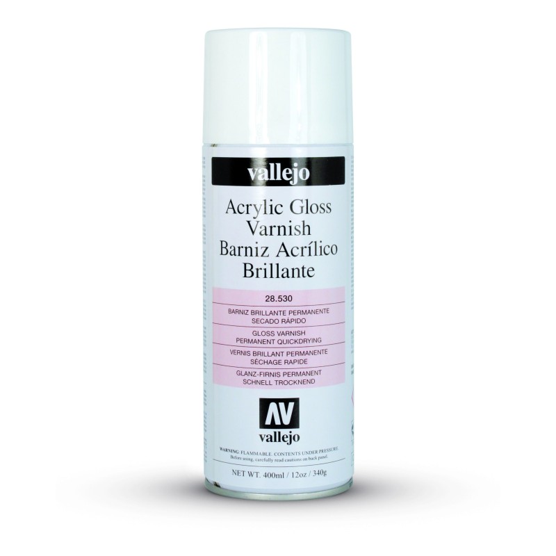 Barniz Spray Vallejo Brillante