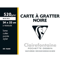 Cartró Clairefontaine Grattage Negre Casa Piera Barcelona