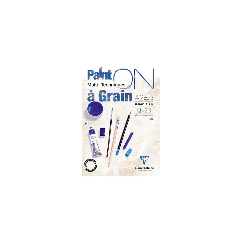 Bloc Clairefontaine Paint'On 250g Grano A2 Casa Piera Barcelona Bloc Clairefontaine Paint'On 250g Grano A2 Casa Piera Barcelona