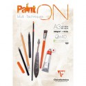 Bloc Paint'On Multitècnica 250g Clairefontaine