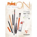 Bloc Paint'On Multitècnica 250g Clairefontaine