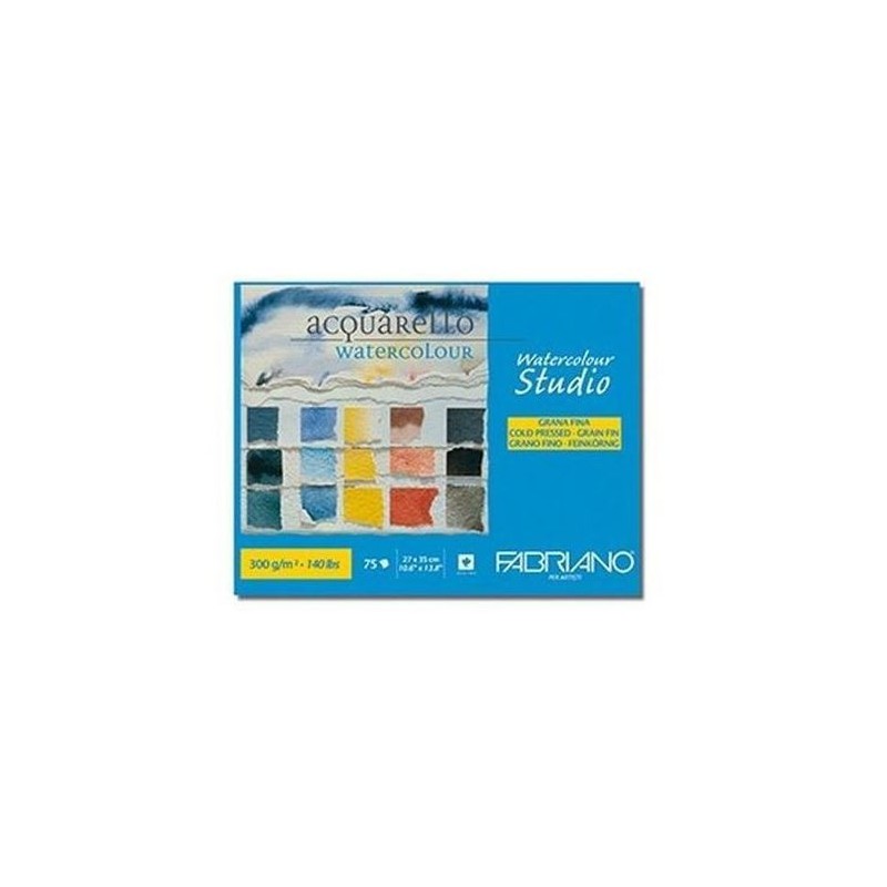 Bloc Maxi Watercolor 300G 75F Fabriano