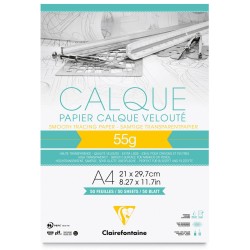 Bloc Clairefontaine Dibuix Calc A4 Casa Piera Barcelona