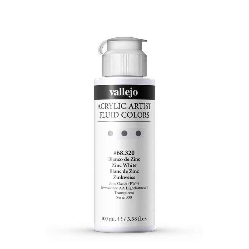 Acrylic Fluid Color Vallejo - 100 mL