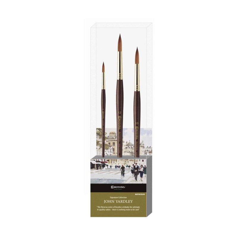 Set Pinzells Escoda John Yardley Aquarel·la Signature Collection - Casa Piera