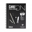 Bloc espiral Carb'On Clairefontaine 120g