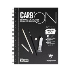 Bloc espiral Carb'On Clairefontaine 120g Casa Piera Barcelona