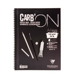 Bloc espiral Carb'On Clairefontaine 120g Casa Piera Barcelona