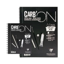 Bloc espiral Carb'On Clairefontaine 120g Casa Piera Barcelona