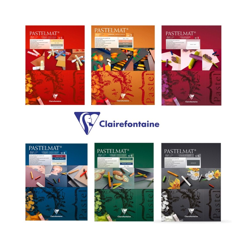 Bloc Pastelmat Clairefontaine 360g