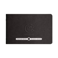 Crok Book Clairefontaine Quadern Paper Negre 120G Casa Piera Barcelona
