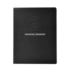 Crok Book Clairefontaine Quadern Paper Negre 120G Casa Piera Barcelona