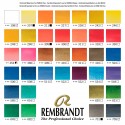 Boîtes métalliques pour aquarelles Rembrandt