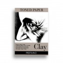 Toned Clay Fabriano Grey Paper Pad 120g