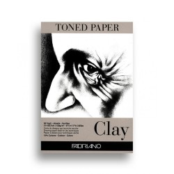 Bloc Papel Gris Toned Clay...