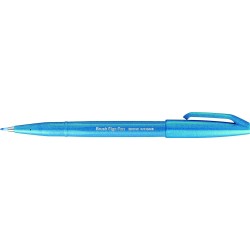 Brush Sign Pen Touch SES15C Blau Clar Pentel Casa Piera Barcelona