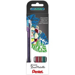 Set Bolígrafos Dual Metallic Pentel Casa Piera Barcelona