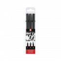 Set de 3 Rotuladors Pigma Brush Pen